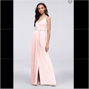 Blush (Petal) Davids Bridal Bridesmaid Dress